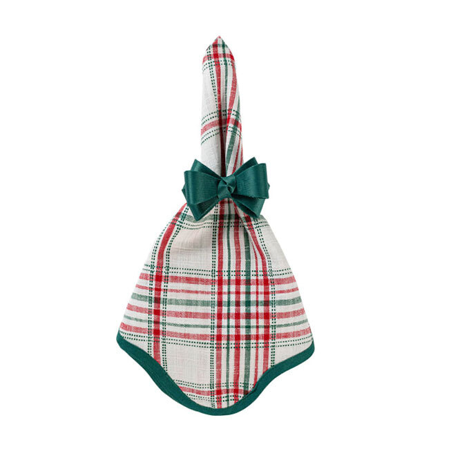 Juliska Stewart Tartan Merry Tartan Napkin