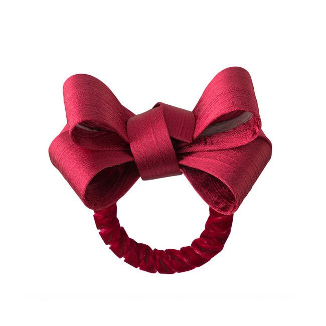 Product Juliska Tuxedo Ruby Napkin Ring