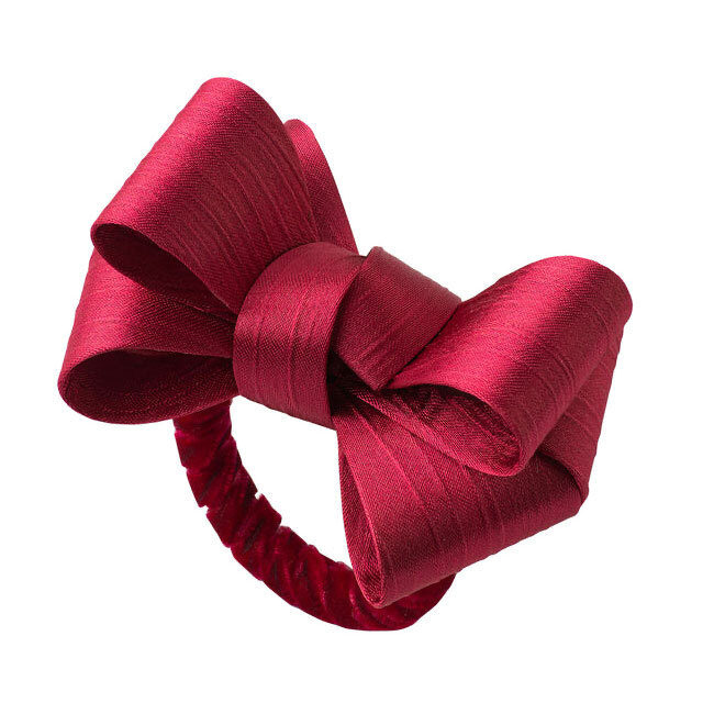 Juliska Tuxedo Ruby Napkin Ring