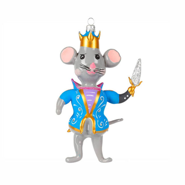 Product Vietri Nutcrackers Figural Mouse King Ornament