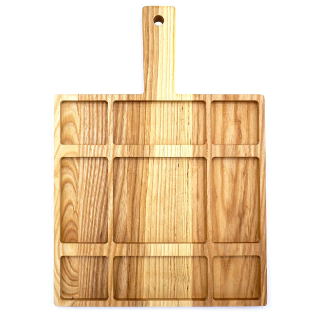 Product J.K. Adams Ash Divided Serving Board | 20” x 14” Newberry