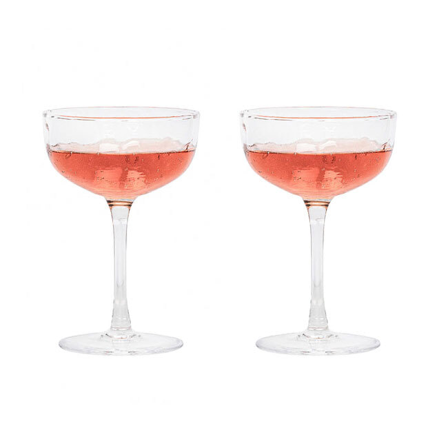 Juliska Puro Cocktail Coupe Glass | Set of 2