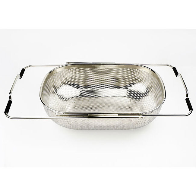 RSVP Stainless Steel Pierced In-Sink Drainer