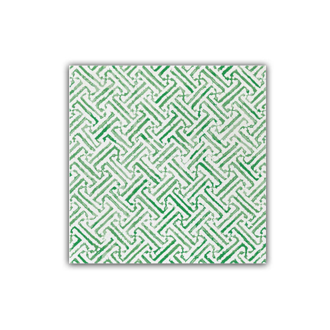 Product Vietri Papersoft Napkins Greek Key Green Dinner Napkins (Pack of 20)