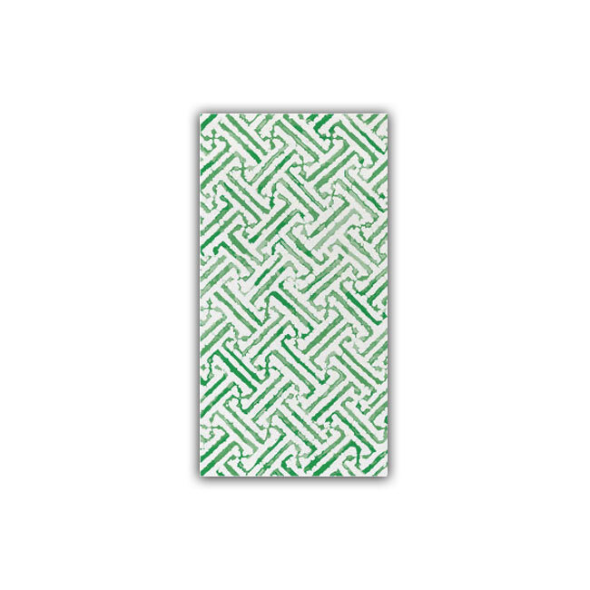 Product Vietri Papersoft Napkins Greek Key Green Guest Towels (Pack of 20)