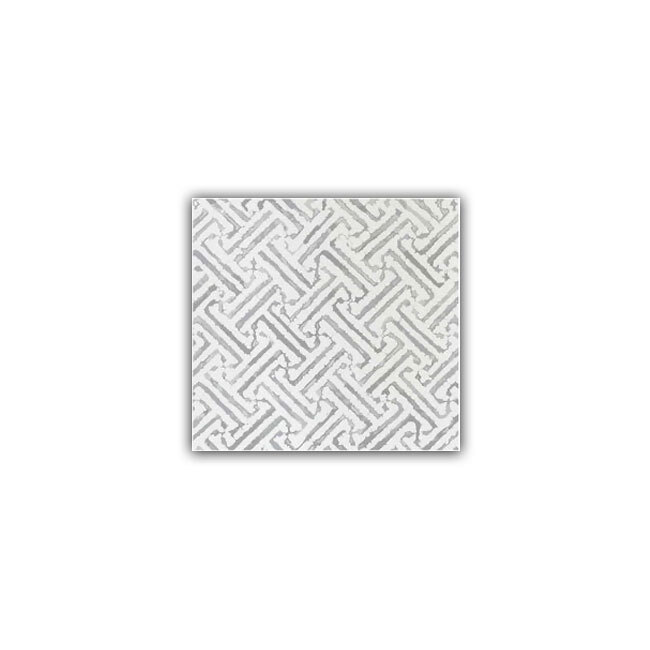 Product Papersoft Napkins Greek Key Light Gray Cocktail Napkins (Pack of 20)