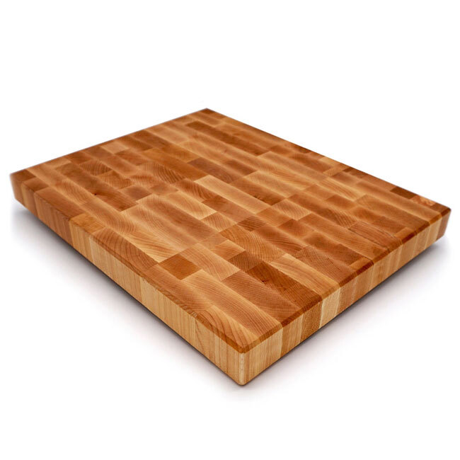 J.K. Adams Professional End Grain Cherry Board | 20” x 16”