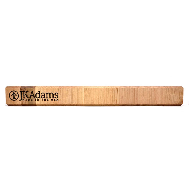 J.K. Adams Professional End Grain Maple Board | 20” x 16” - side