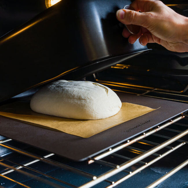 Brød & Taylor Bread Steel in use