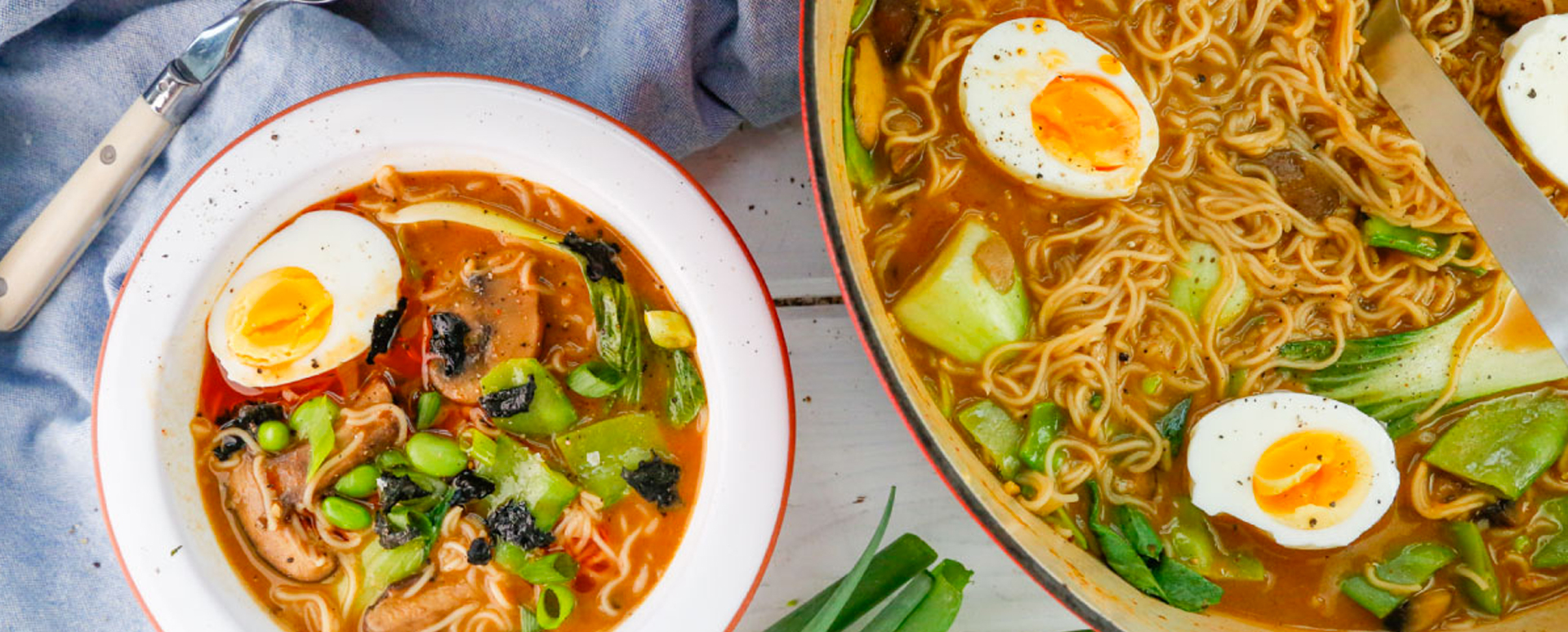 Spicy Spring Ramen Soup