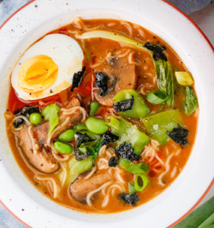 Spicy Spring Ramen Soup