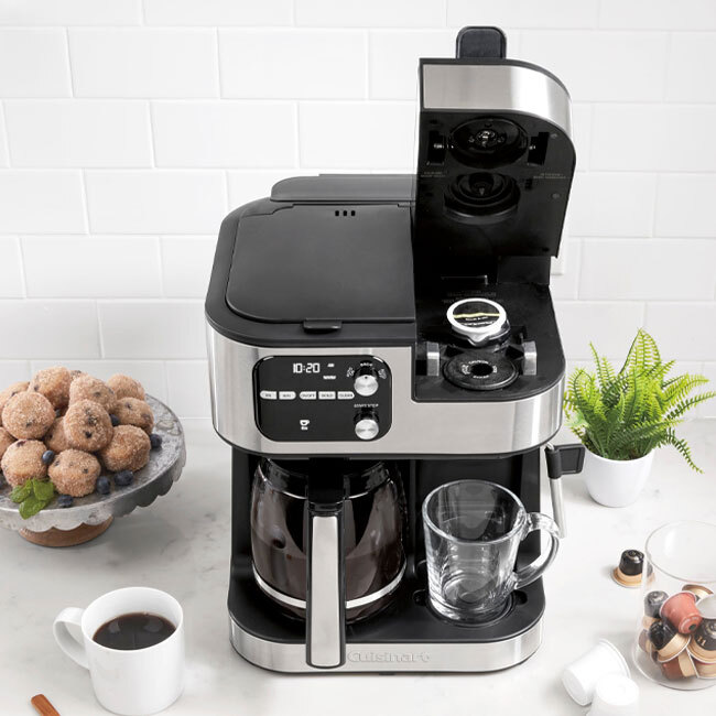 Cuisinart® Coffee Center® Barista Bar 4-in-One Coffeemaker - single cup maker