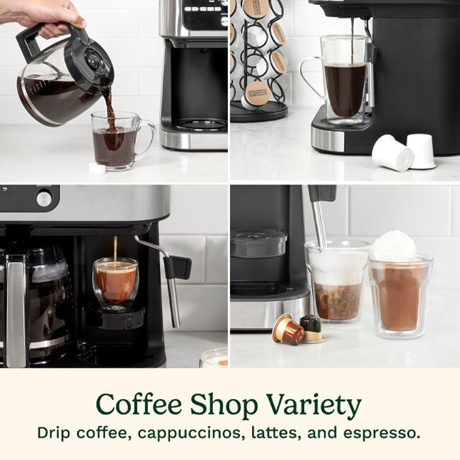 Cuisinart® Coffee Center® Barista Bar 4-in-One Coffeemaker - variety