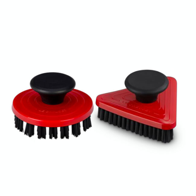 Product Le Creuset Cleaning Brush Gift Set | Cerise