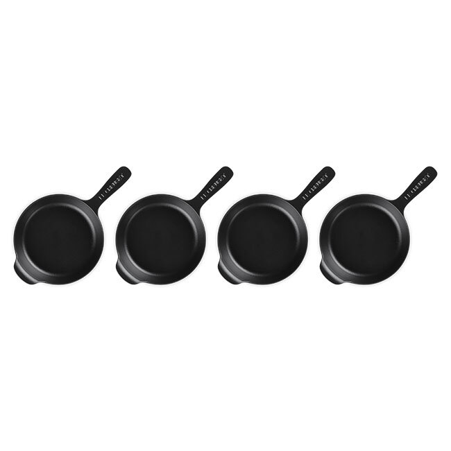 Le Creuset Gourmand Collection Enameled Cast Iron Mini Skillets | Set of 4