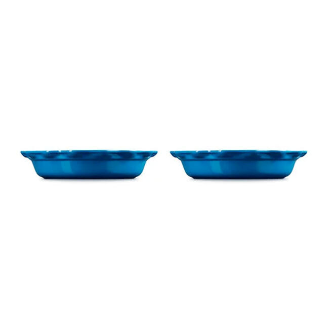 Le Creuset Heritage Fluted Pie Dish | 2-Piece Set - Marseille