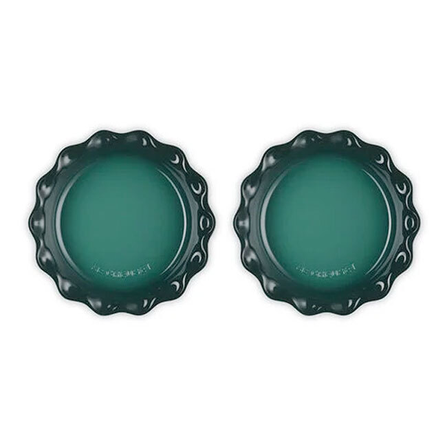 Le Creuset Heritage Fluted Pie Dish | 2-Piece Set - Artichaut