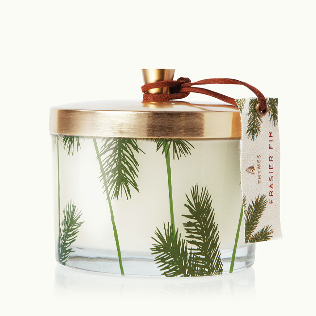 Thymes ‐ Goldleaf Candle ‐ Pioneer Linens